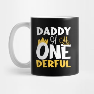 Daddy Of Mr One Derful Wonderful 1St Mug